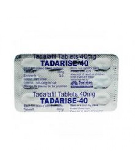 Kjøp Generisk Cialis i Norge: Tadarise 40 mg med 1 strimmel x 10 piller av Tadalafil