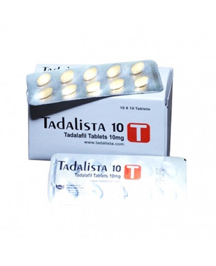 Kjøp Generisk Cialis i Norge: Tadalista 10 mg med 3 strips x 10 piller av Tadalafil